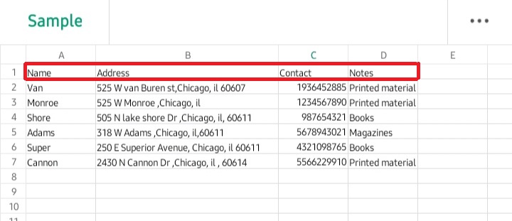 Wéi Import Excel an Zeo Route Planner, Zeo Route Planner