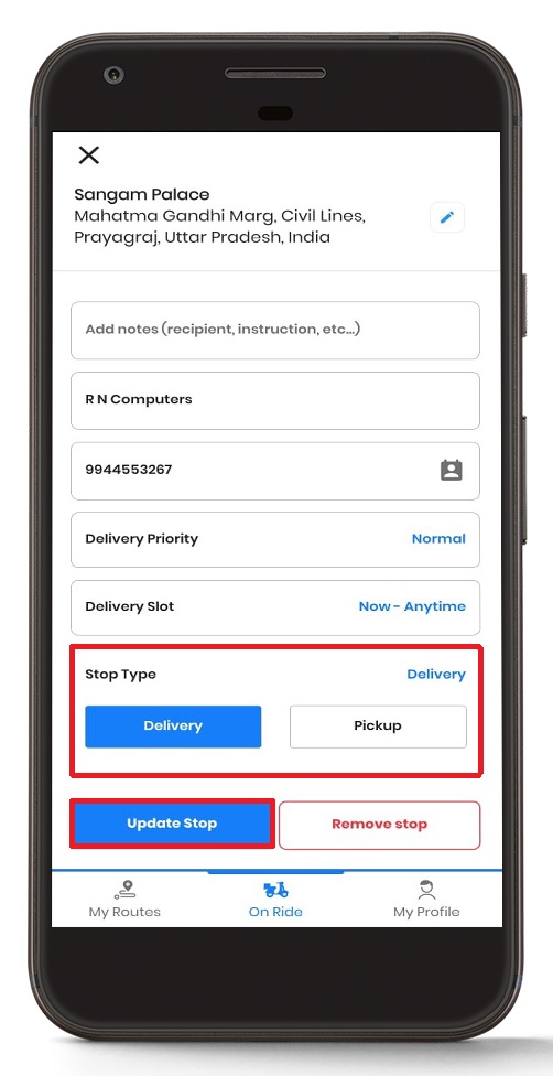Creating a New Route in Zeo Route Planner, Zeo Route Planner