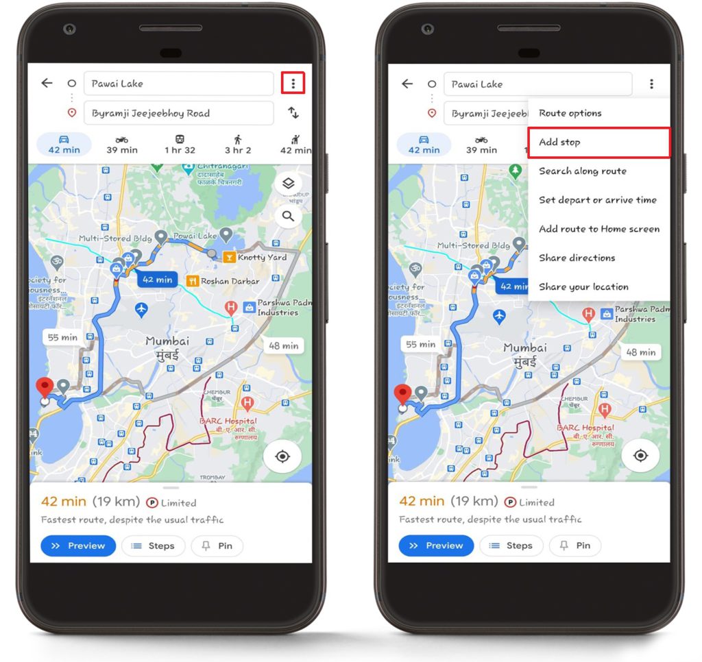Creating a new route in Zeo Route Planner by importing address list from Google Maps, Zeo Route Planner