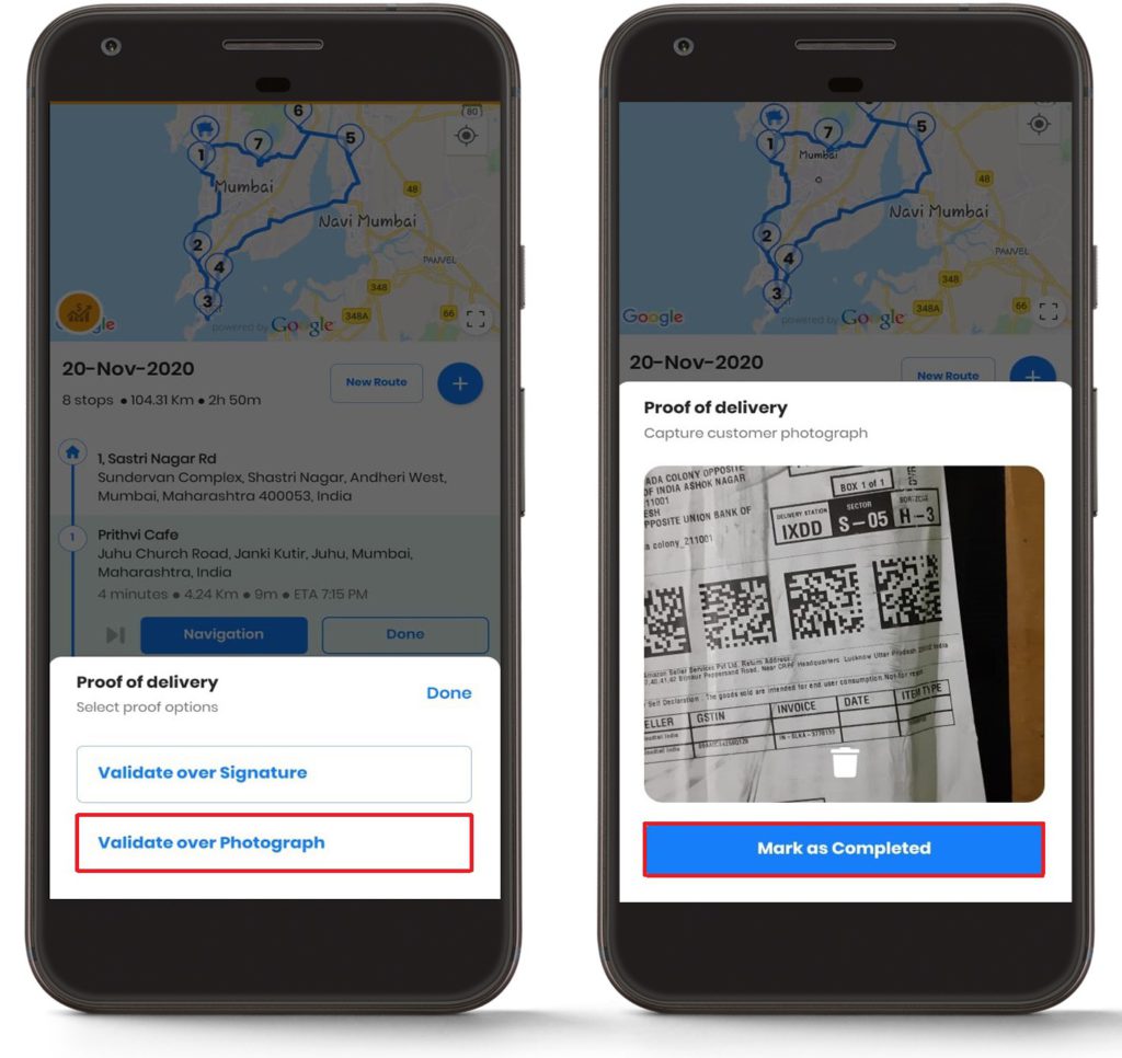 How to enable Proof of Delivery in the Zeo Route Planner, Zeo Route Planner