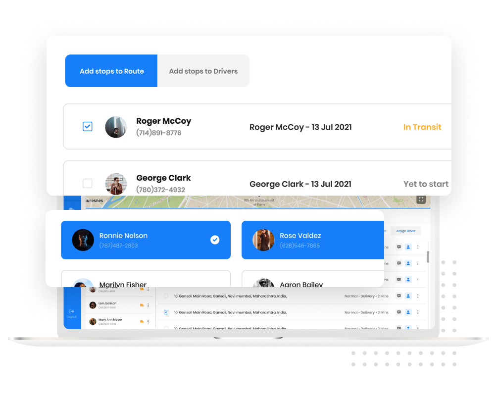 Zeo Fleet Features, Zeo Route Planner