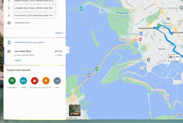 Free Route Optimization on Google Maps., Zeo Route Planner