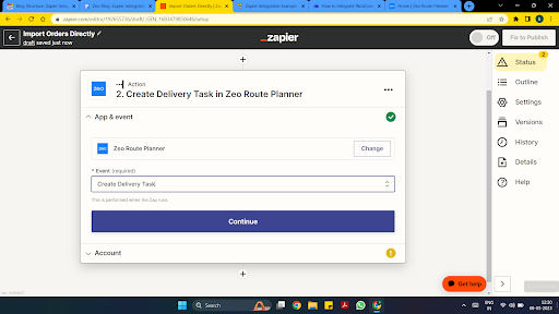 Zeo Route Planner & Zapier Integration to Directly Import Orders, Zeo Route Planner