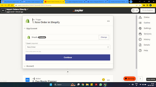 Zeo Route Planner & Zapier Integration to Directly Import Orders, Zeo Route Planner