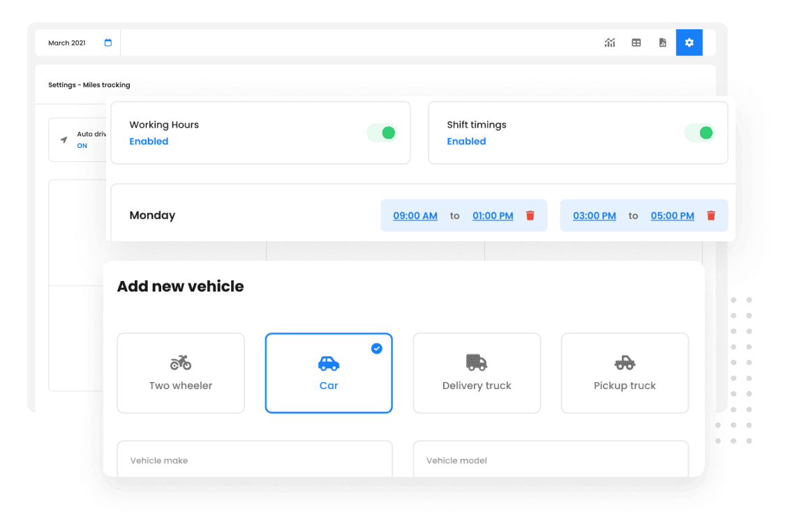Postavljanje, Zeo planer rute