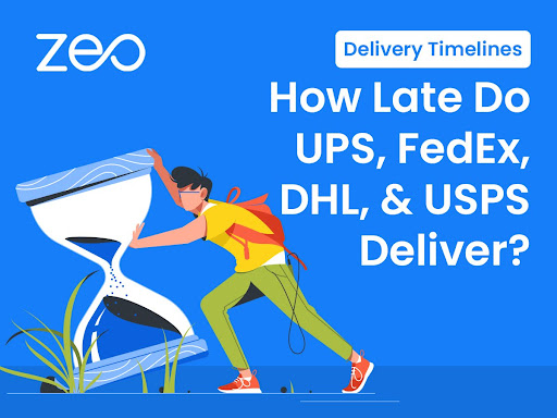 Bezorgtijdlijnen: hoe laat bezorgen UPS, FedEx, DHL en USPS?, Zeo Route Planner