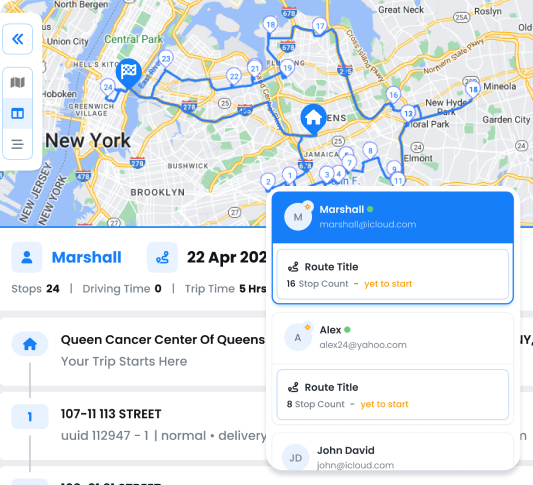 Real Time 1, Zeo Route Planner