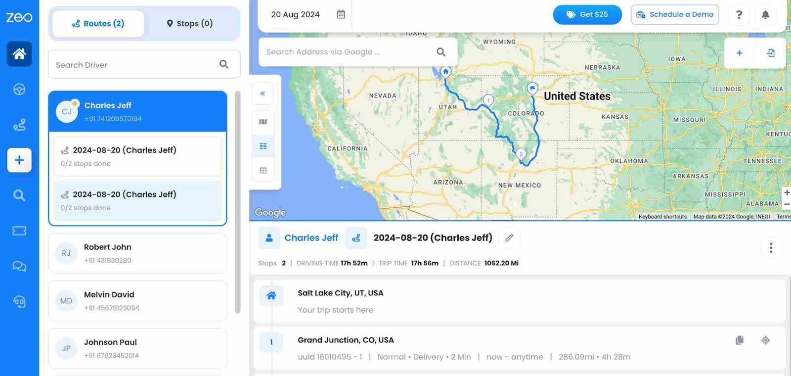 Transformieren Sie die Logistik mit Zeos Routenplaner für Flotten, Zeo Route Planner